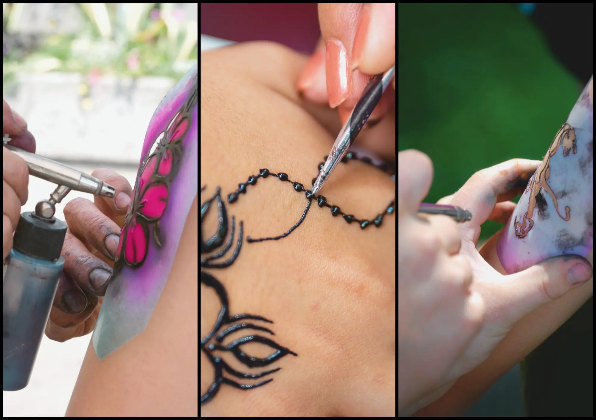 Le-tatouage-éphémère Kawaii Place piercing