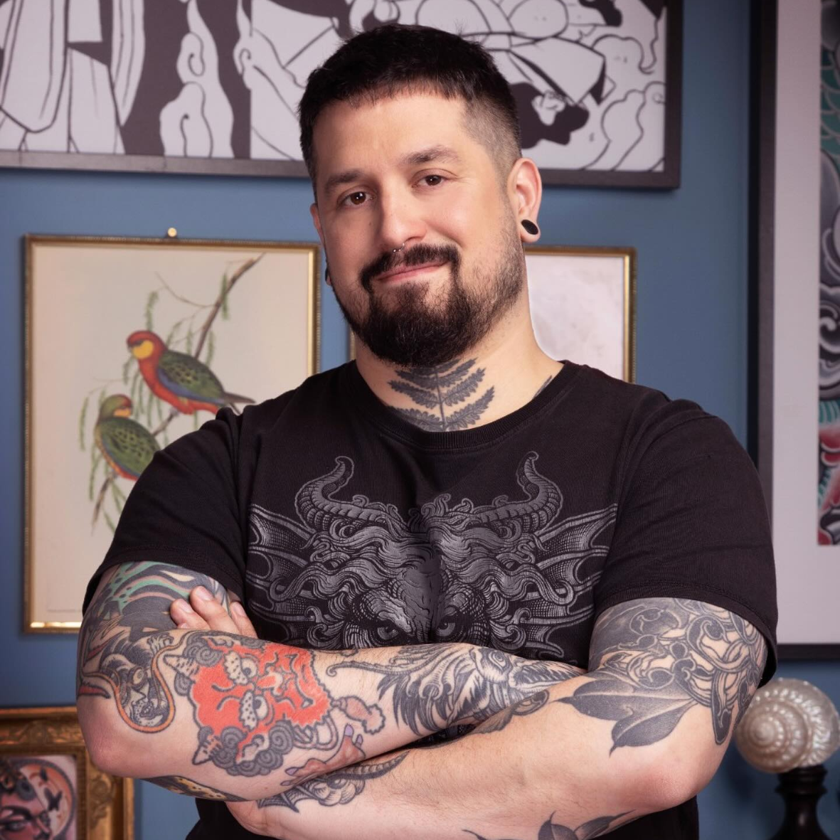 photo du tatoueur abdel pedro