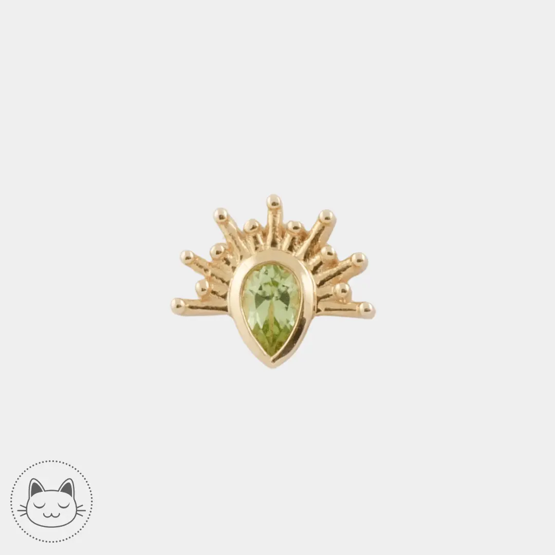 BVLA - Borderline - Peridot - Kawaii Place piercing