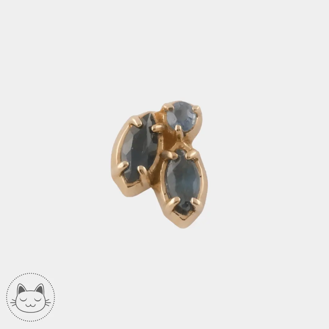 Sacred Symbols - S096 - Saphir - Kawaii Place piercing