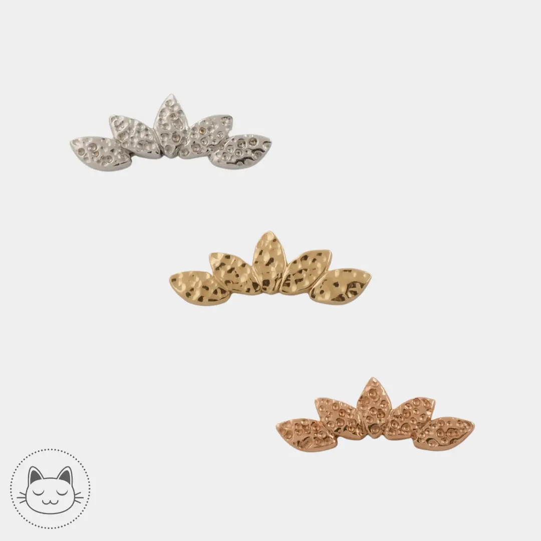 BVLA - Hammered Serenity - - Kawaii Place piercing