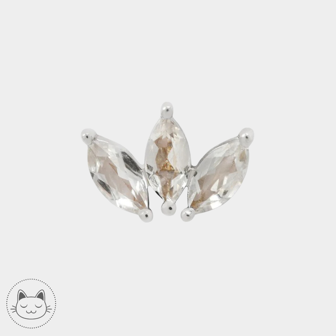 *Buddha Jewelry - Mini Valentina - White Zircons