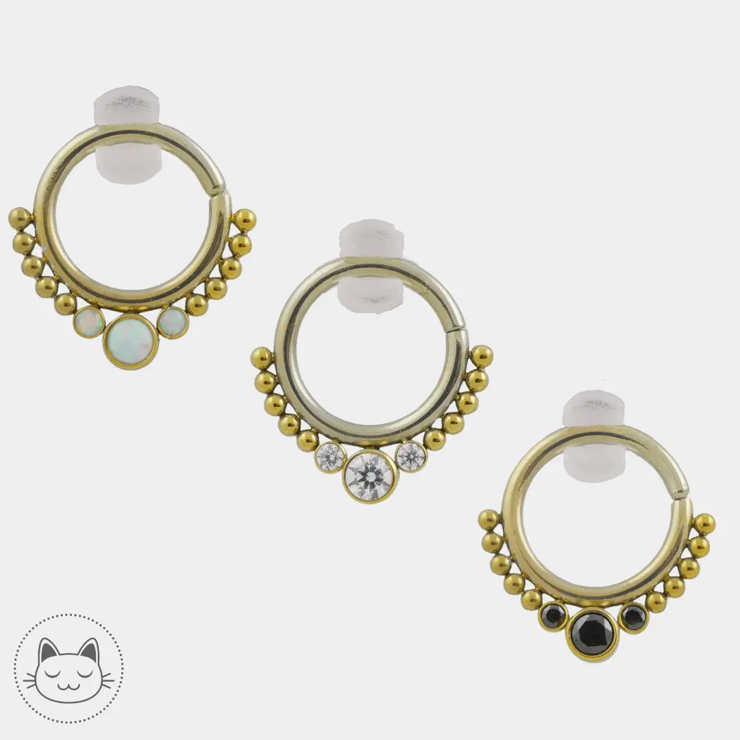 LeRoi - Hsmrf - Titane Doré - Kawaii Place piercing