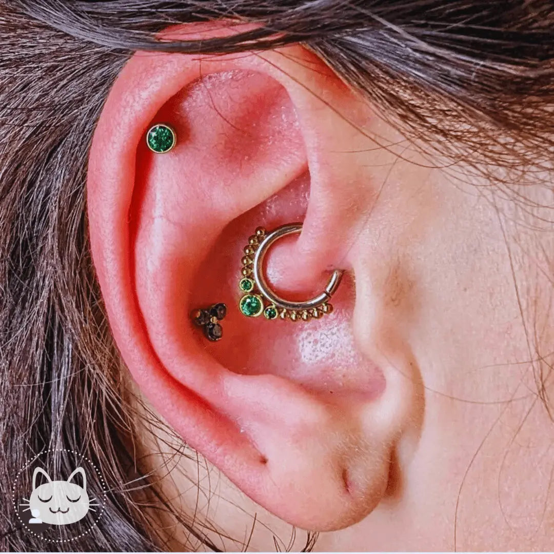LeRoi - Hsmrf - Titane Doré - Kawaii Place piercing