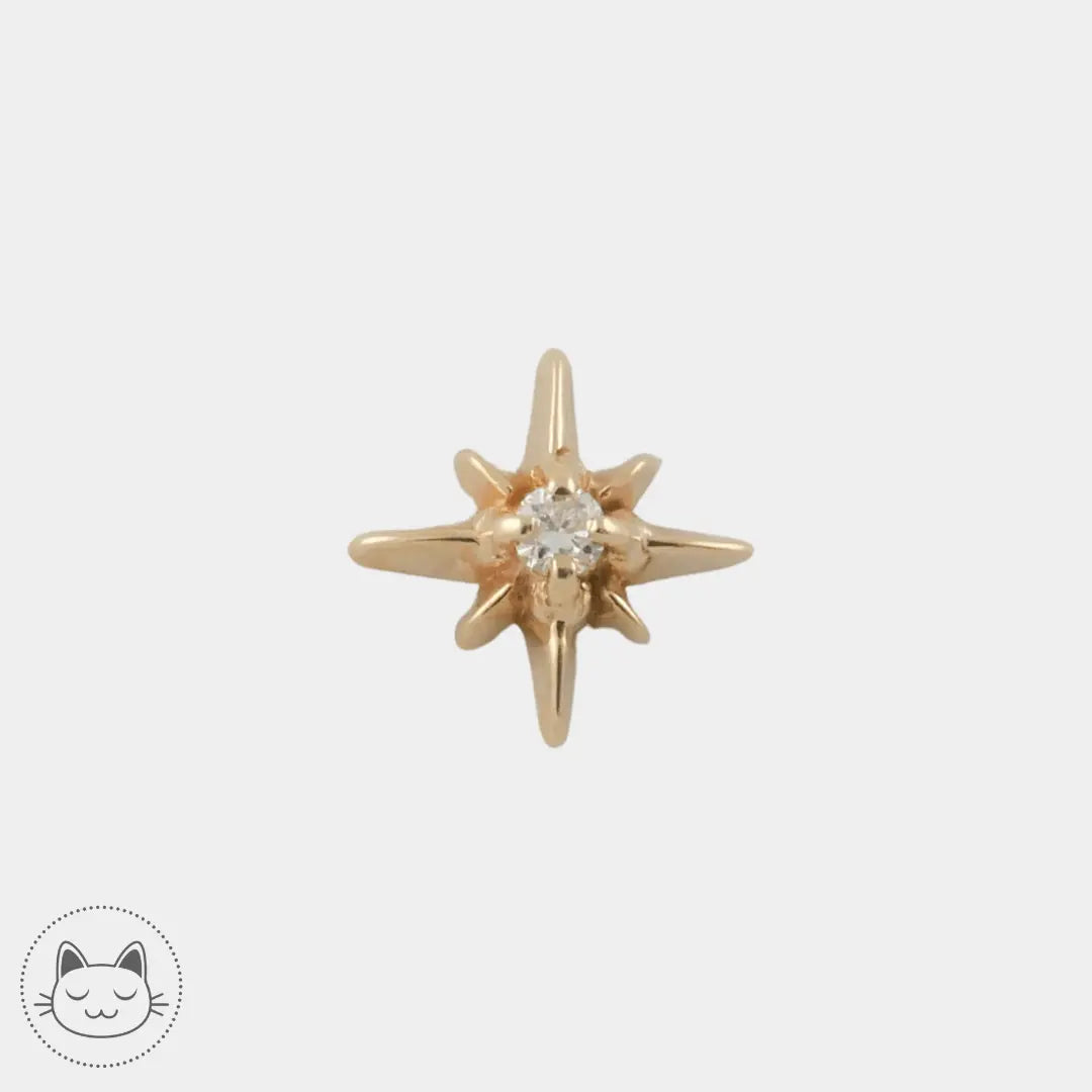 Sacred Symbols - S008 - Zircon Blanc - Kawaii Place piercing