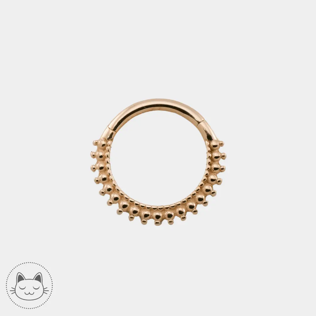 Naga -Clicker NG05 - Or jaune - Kawaii Place piercing