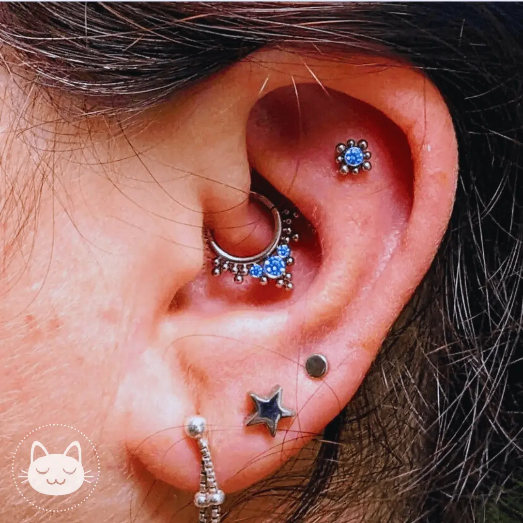 LeRoi - HsmrB - Titane Argenté - Kawaii Place piercing
