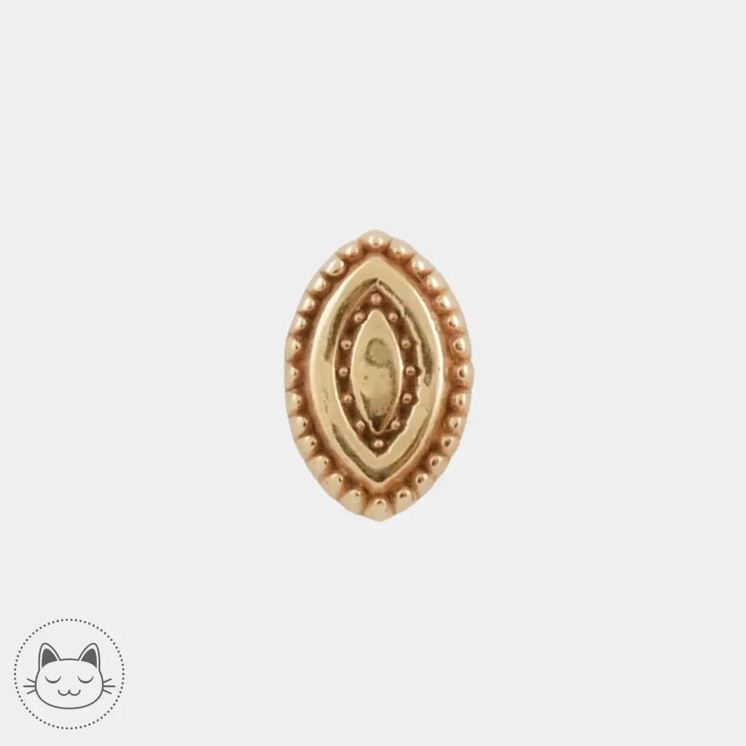 Sacred Symbols - NS047 - Or jaune - Kawaii Place piercing