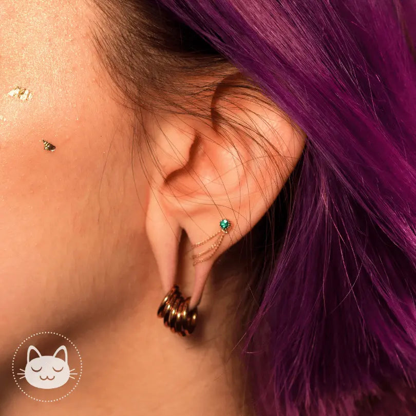 Sacred Symbols - S006 - Opale Blanche - Kawaii Place piercing