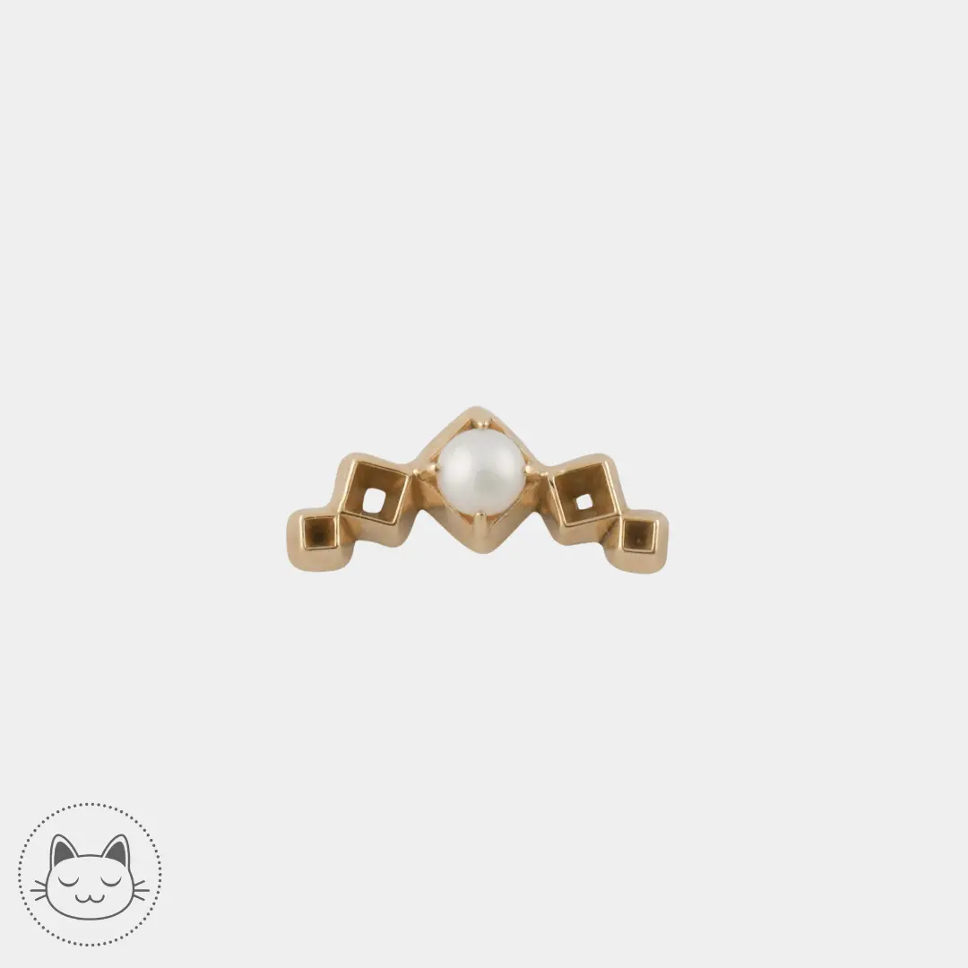 Sacred Symbols - S015 (petit) - Perle de rivière - Kawaii Place piercing