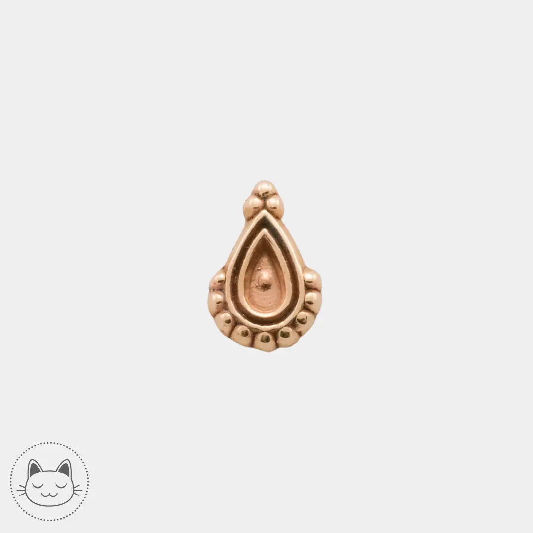 Sacred Symbols - NSD26 - Or jaune Kawaii Place piercing