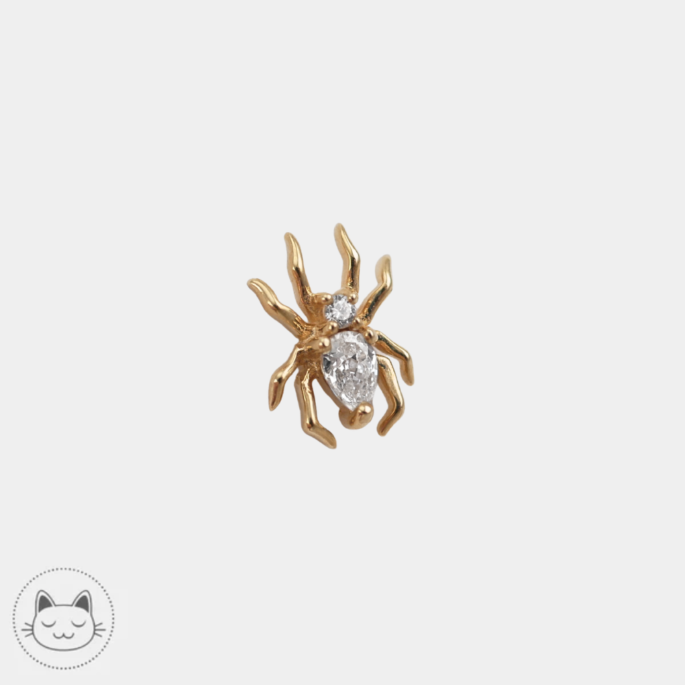 Buddha Jewelry - Arachne - Zircons blancs