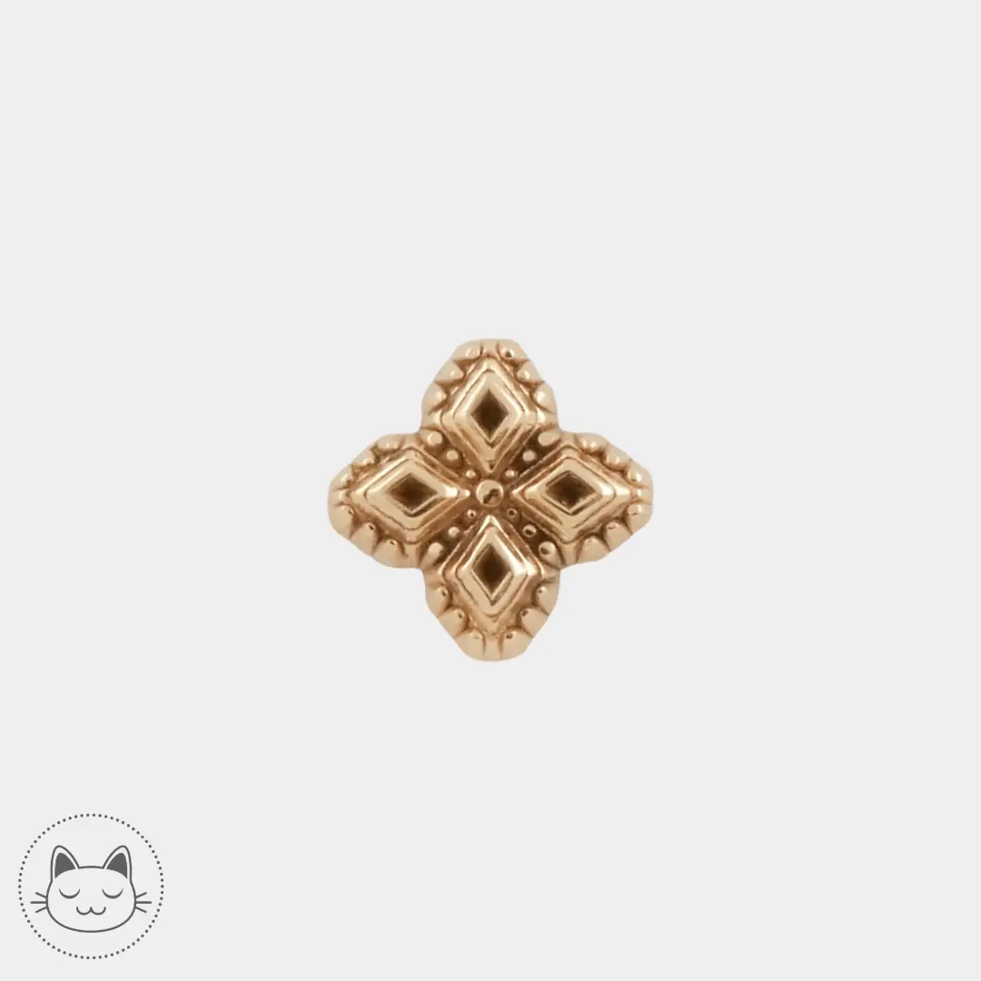 Sacred Symbols - NS048 - Or jaune - Kawaii Place piercing