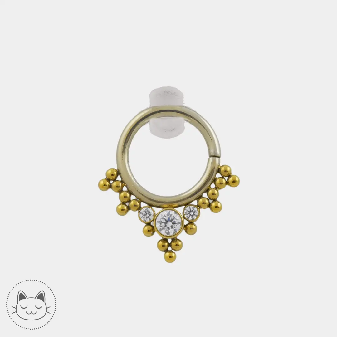 LeRoi - HsmrB - Titane Doré - Kawaii Place piercing