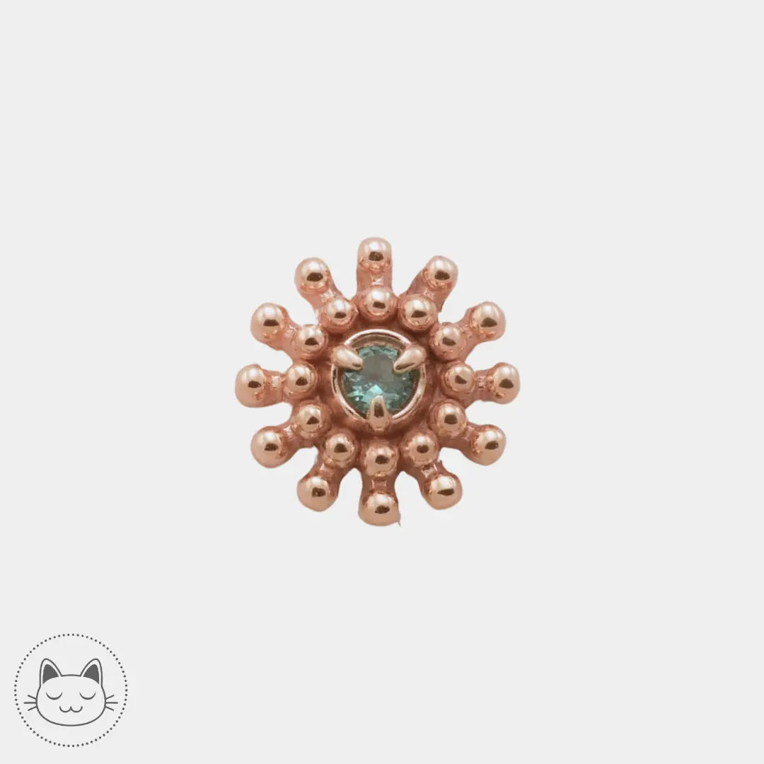 Sacred Symbols - S036 - Émeraude Kawaii Place piercing
