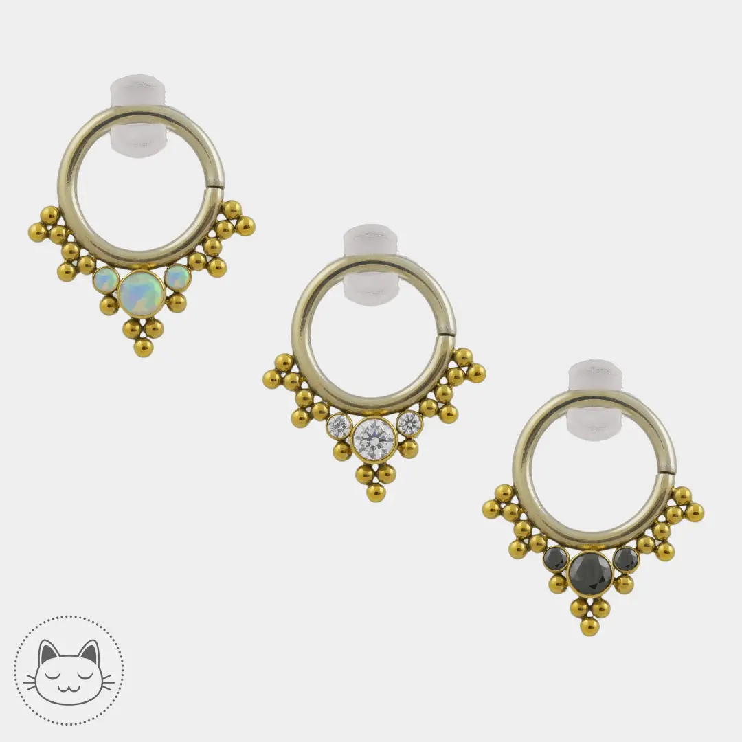 LeRoi - HsmrB - Titane Doré - Kawaii Place piercing