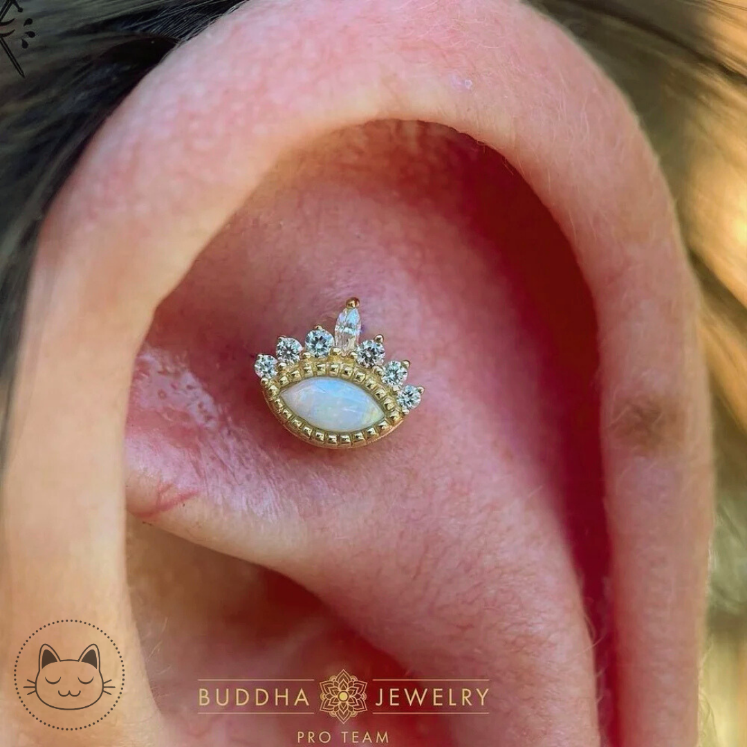 Buddha Jewelry - Enchant - Opale blanche