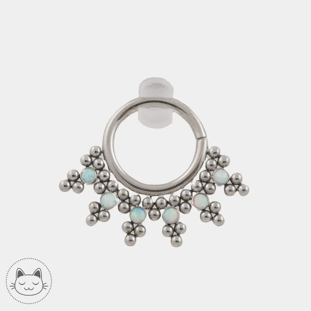 LeRoi - HsmrD - Titane Argenté - Kawaii Place piercing