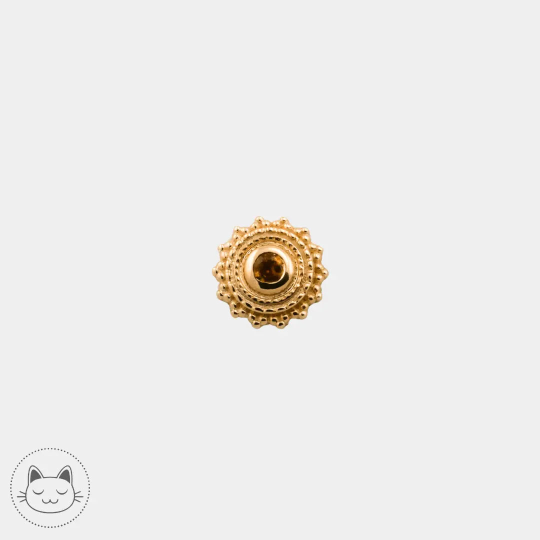 BVLA - Afghan - Citrine - Kawaii Place piercing