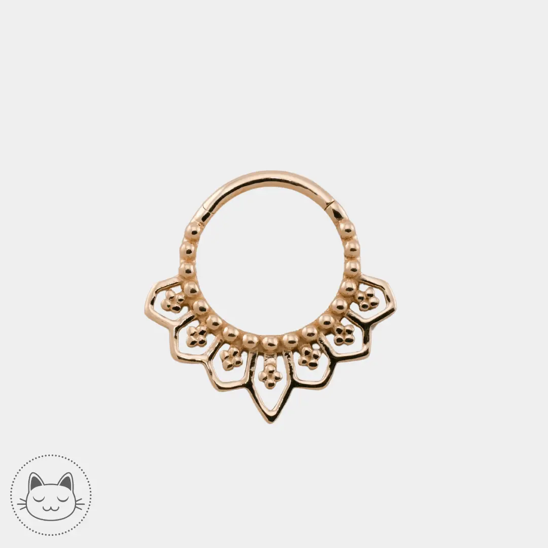 Naga -Clicker NG04 - Or jaune - Kawaii Place piercing