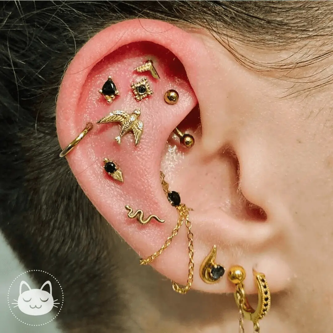 BVLA - Delicate Snake - - Kawaii Place piercing