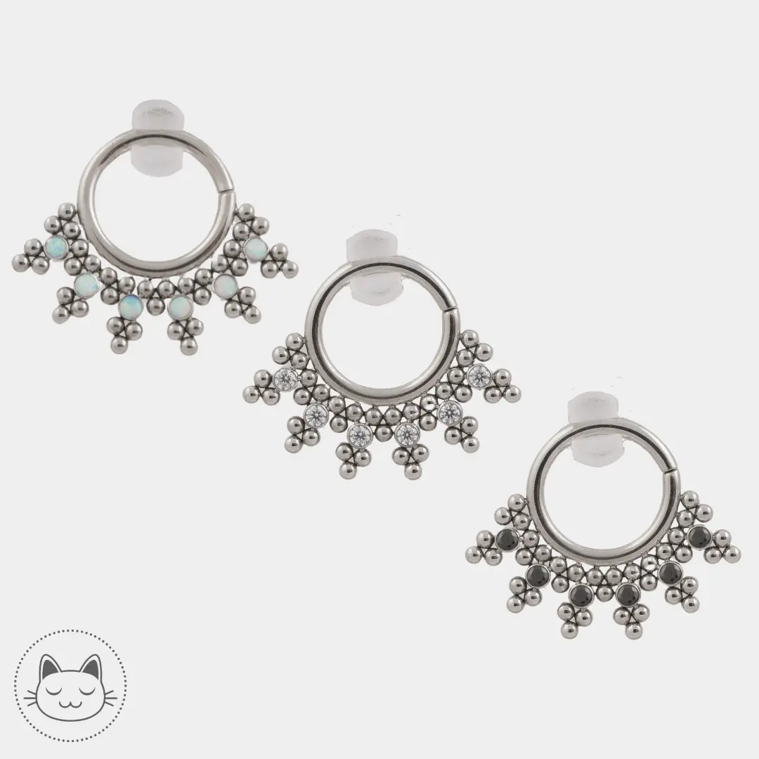 LeRoi - HsmrD - Titane Argenté - Kawaii Place piercing