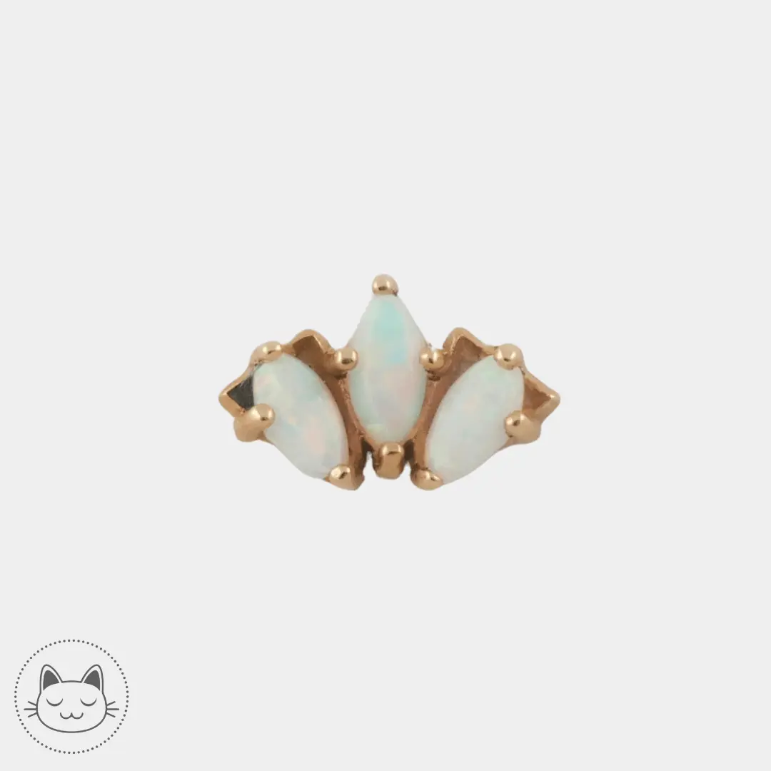 Sacred Symbols - S001 - Opale Blanche - Kawaii Place piercing