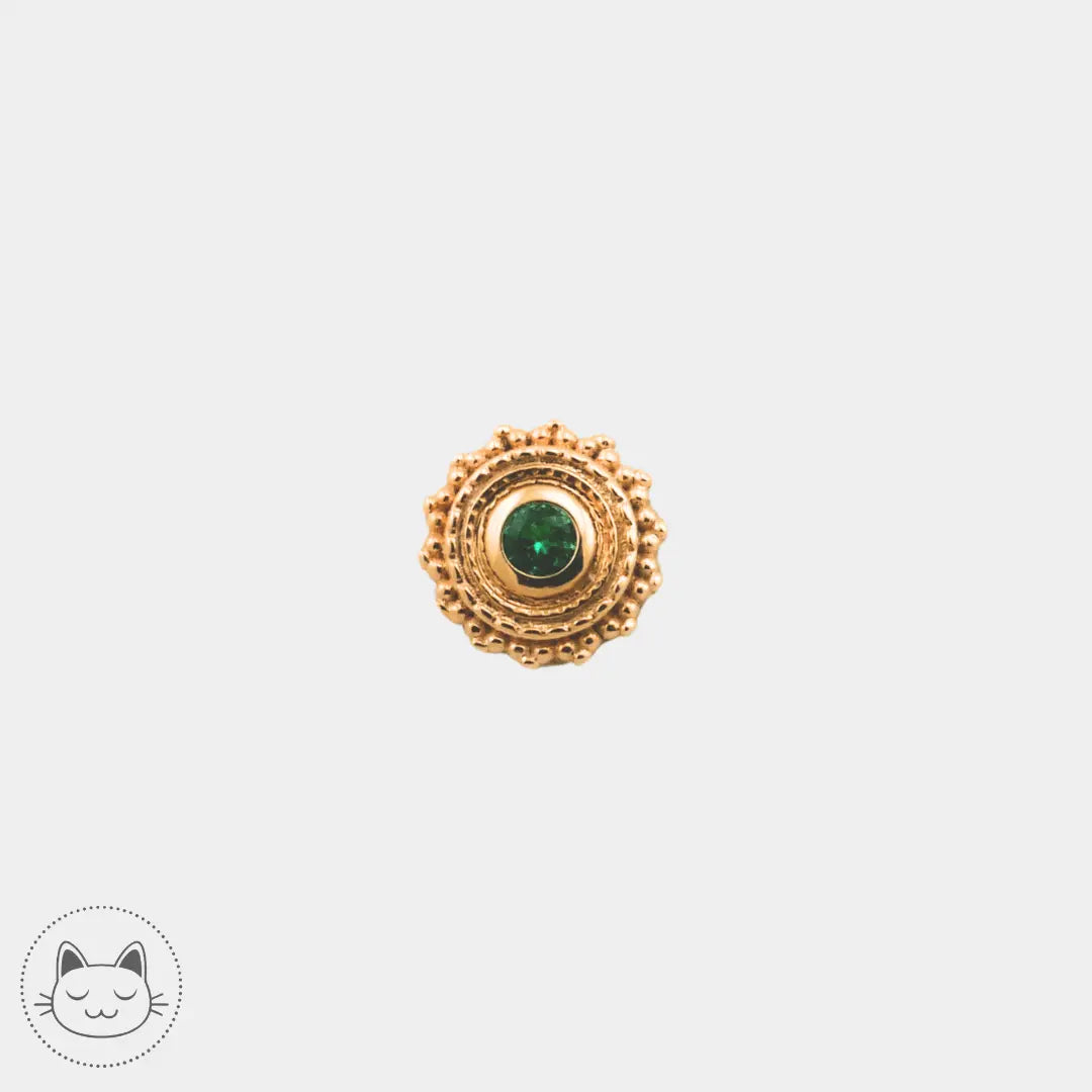 BVLA - Afghan - Emeraude. - Kawaii Place piercing
