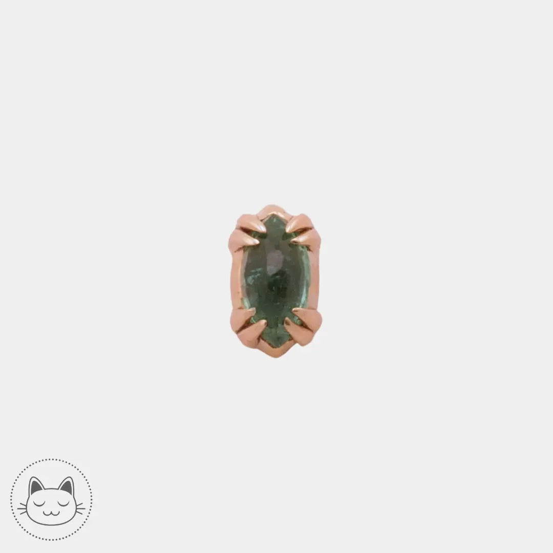 Sacred Symbols - S109 - Emeraude Kawaii Place piercing