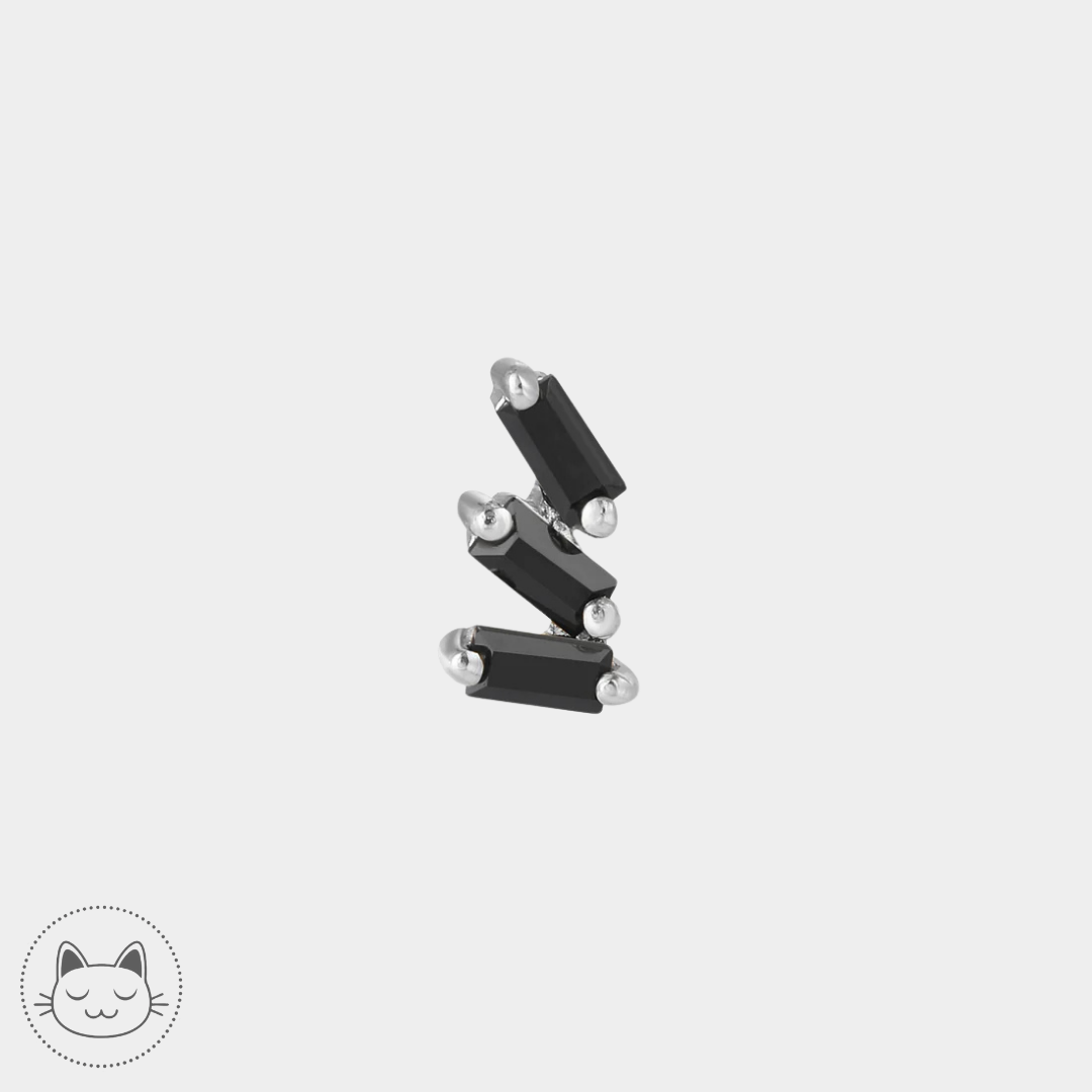 Buddha Jewelry - Staxx- Spinelles Noires.