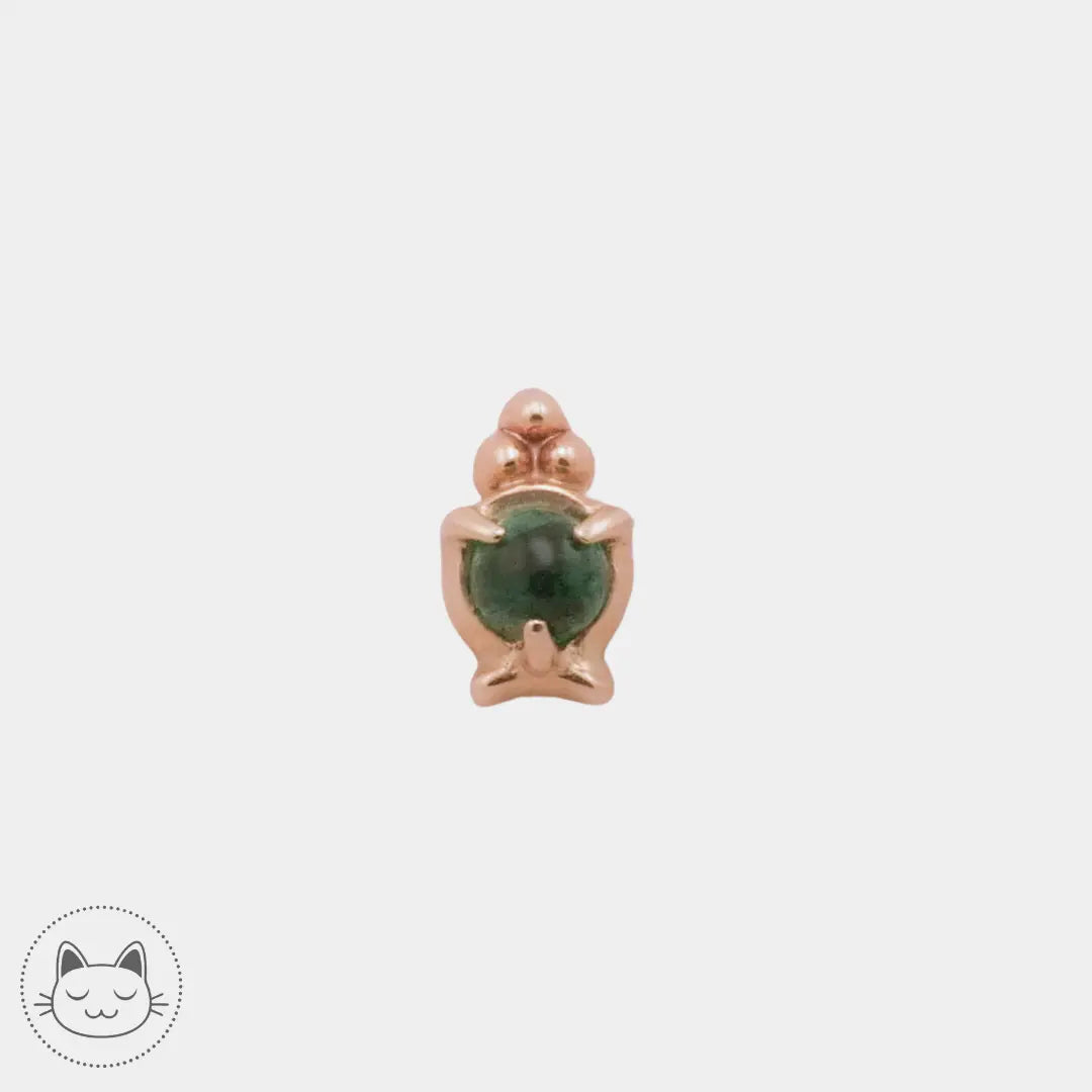 Sacred Symbols - ND17 - Emeraude Kawaii Place piercing
