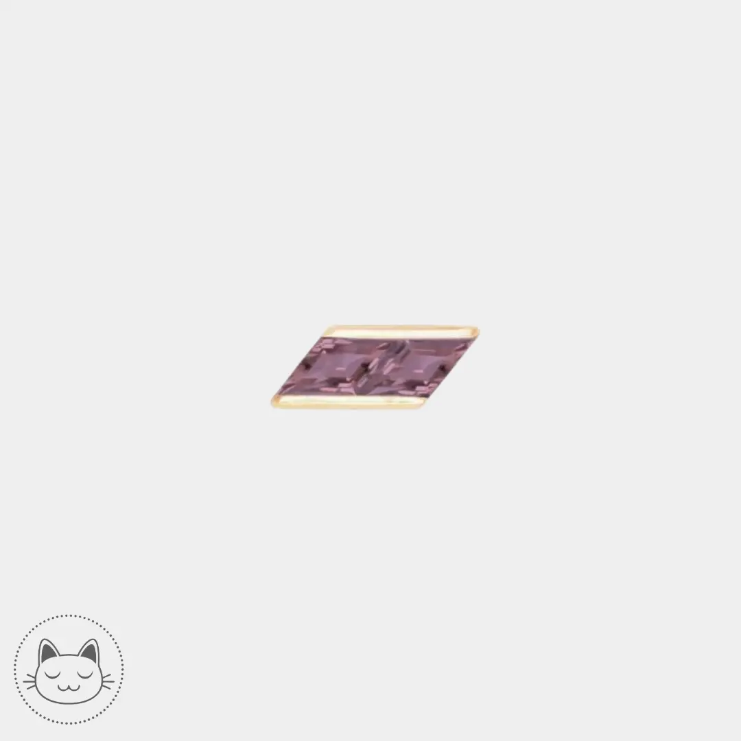 Buddha Jewelry - Joia - Améthyste Kawaii Place piercing