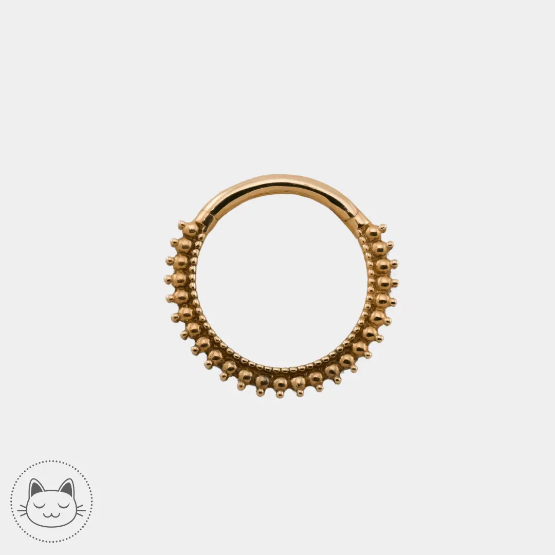 Naga -Clicker NG05 - Or jaune - Kawaii Place piercing