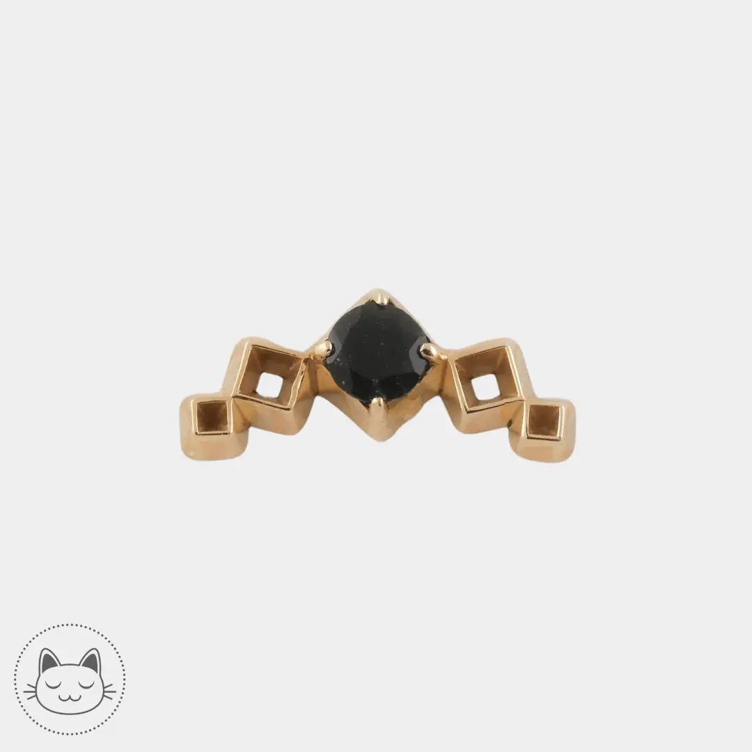 Sacred Symbols - S015 - Onyx - Kawaii Place piercing