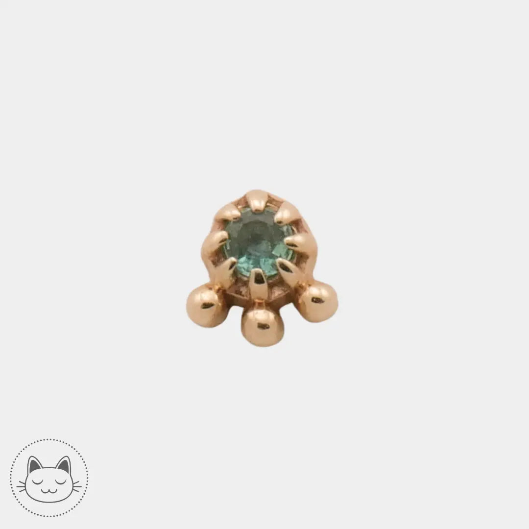 Sacred Symbols - D27 - Émeraude Kawaii Place piercing