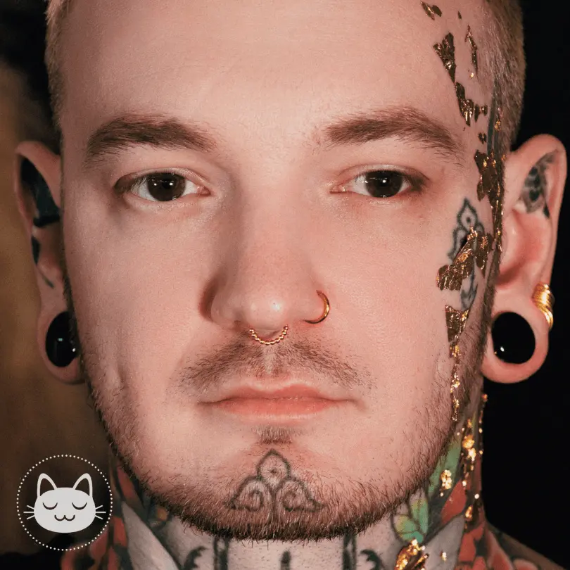 Naga - Clicker NG01 - Or jaune - Kawaii Place piercing