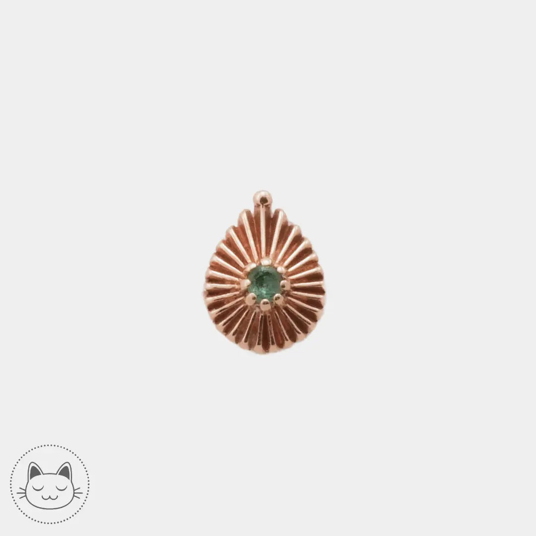 Sacred Symbols - D29 - Émeraude Kawaii Place piercing