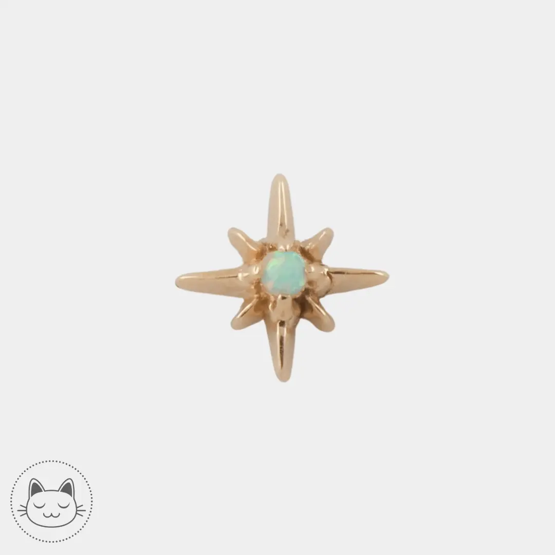 Sacred Symbols - S008 - Opale Blanche - Kawaii Place piercing