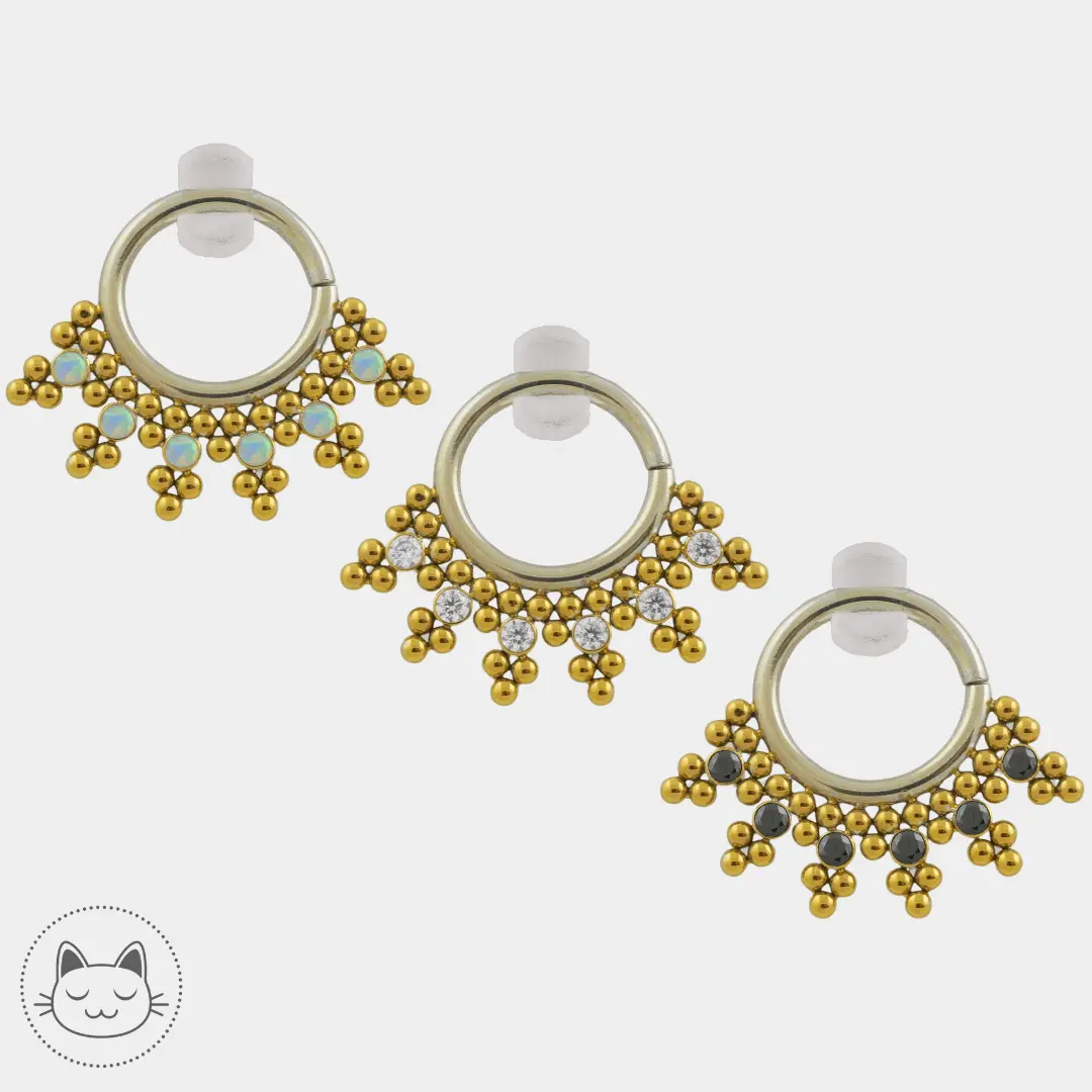 LeRoi - HsmrD - Titane Doré - Kawaii Place piercing