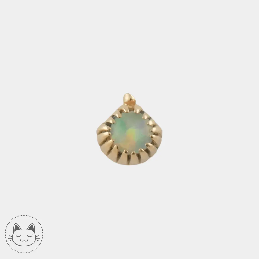 Sacred Symbols - S006 - Opale Blanche - Kawaii Place piercing