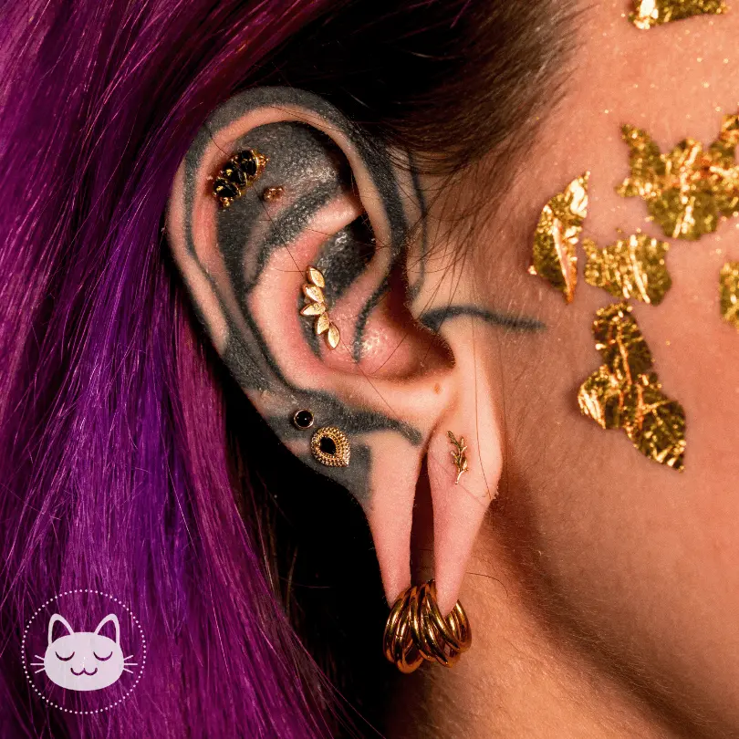BVLA - Hammered Serenity - - Kawaii Place piercing