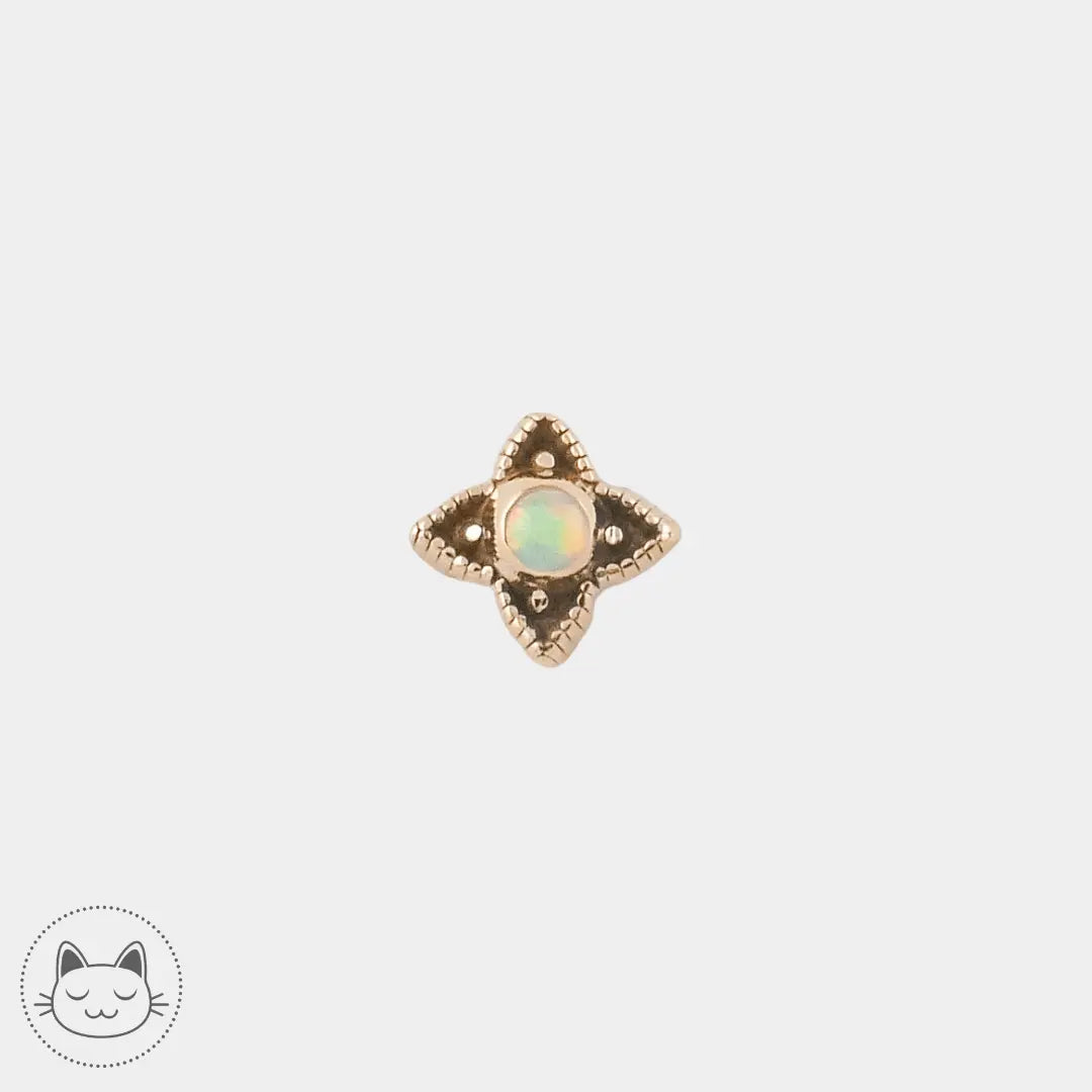 Sacred Symbols - S044 - Opale blanche - Kawaii Place piercing