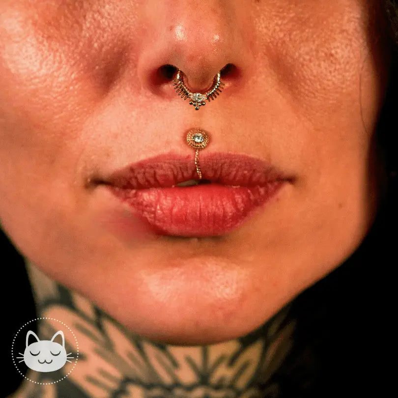 Sacred Symbols - S039 - Opale Blanche - Kawaii Place piercing