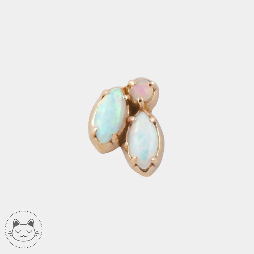 Sacred Symbols - S096 - Opale Blanche - Kawaii Place piercing