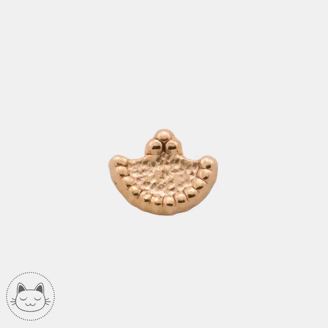 Sacred Symbols - NSD27 - Or jaune Kawaii Place piercing
