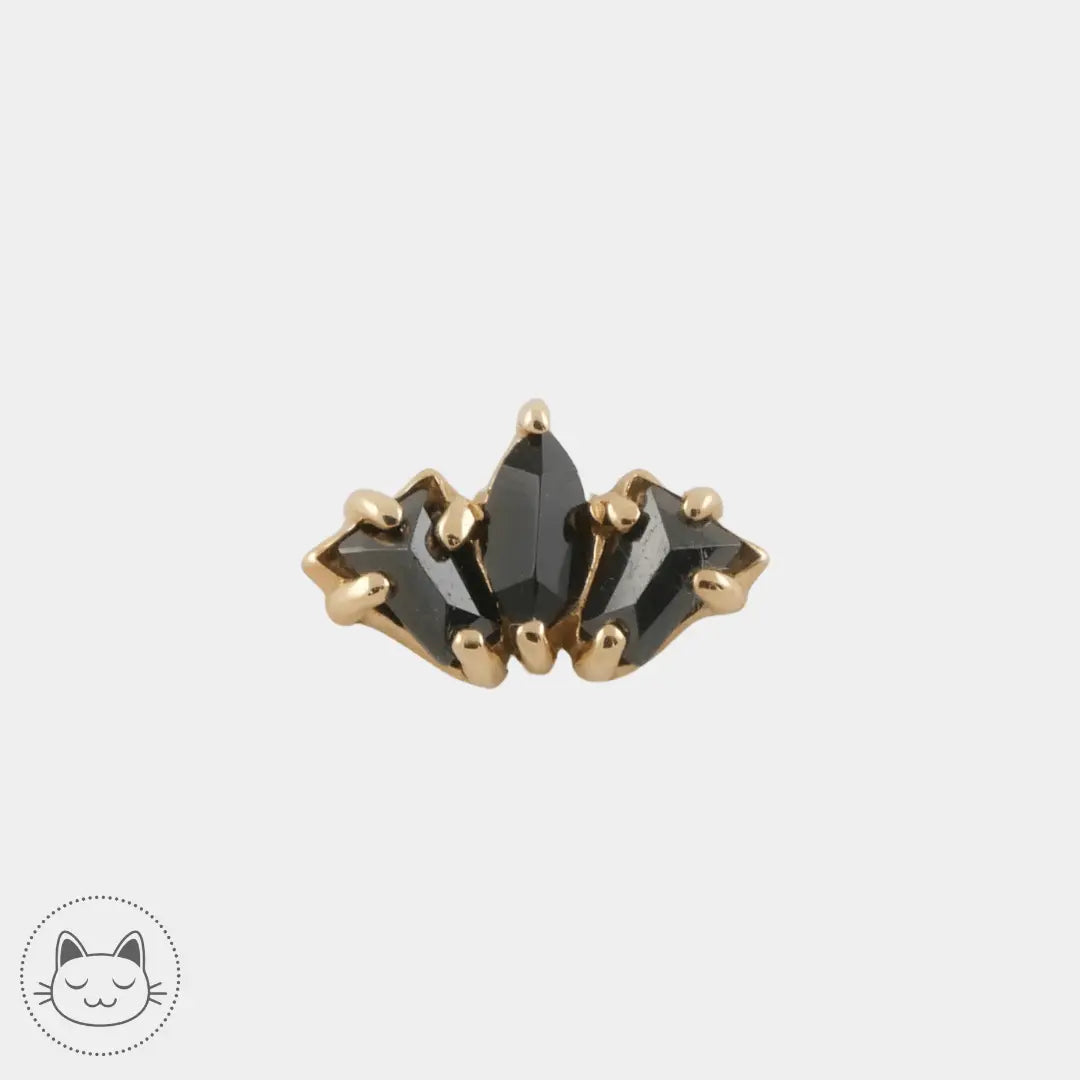 Sacred Symbols - S001 - Onyx - Kawaii Place piercing