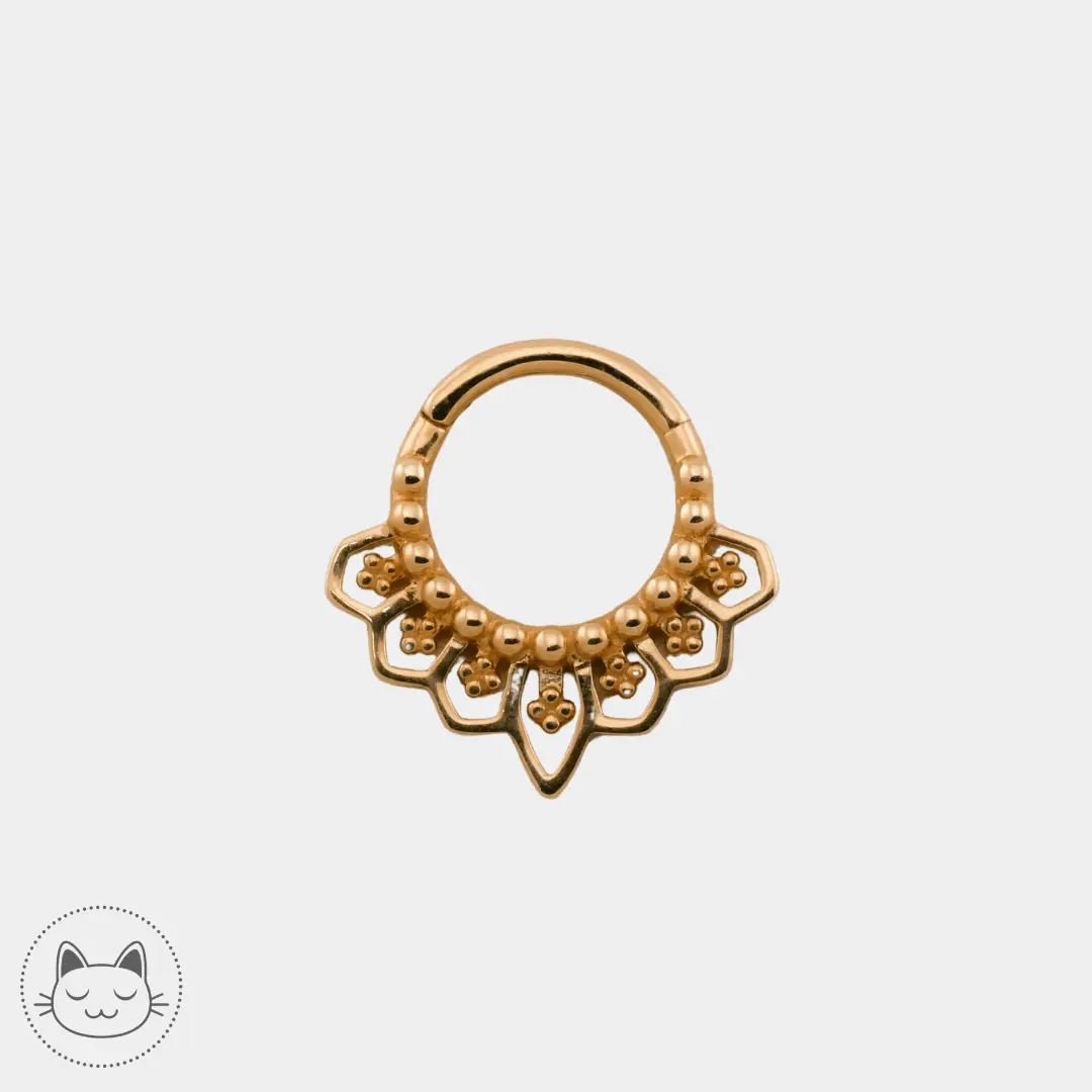 Naga -Clicker NG04 - Or jaune - Kawaii Place piercing