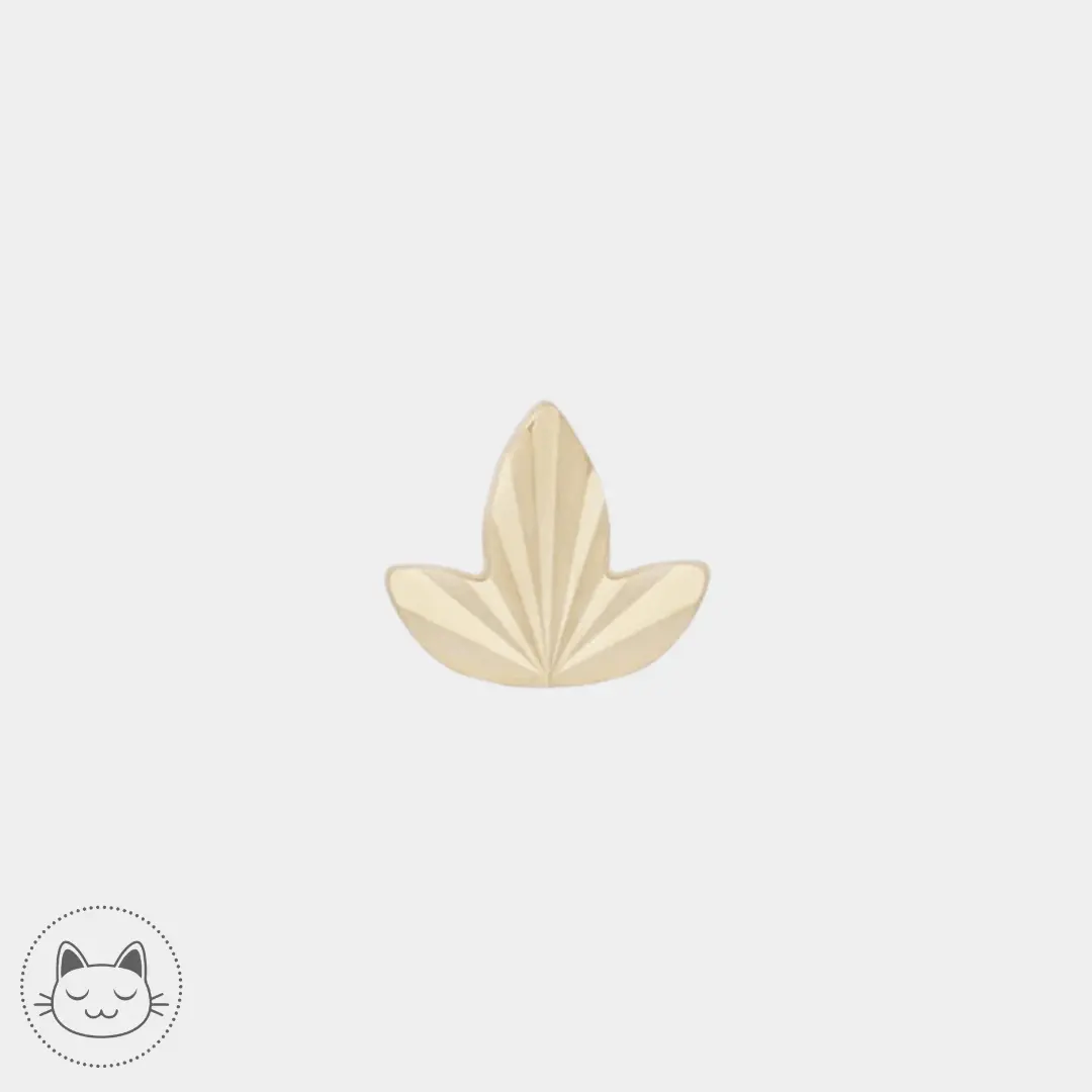 Buddha Jewelry - Goldleaf - - Kawaii Place piercing