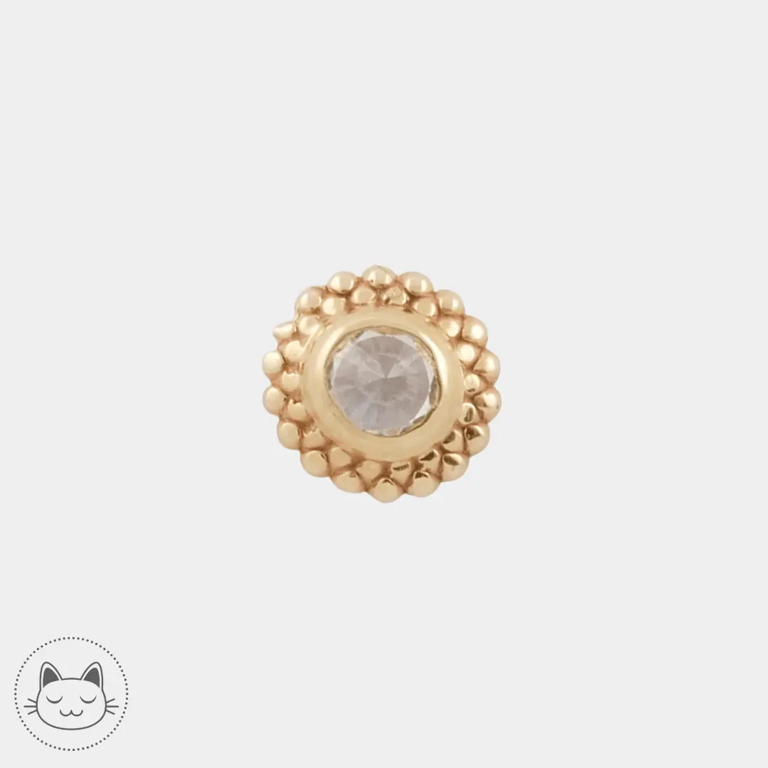 Sacred Symbols - S039 - Zircon blanc - Kawaii Place piercing