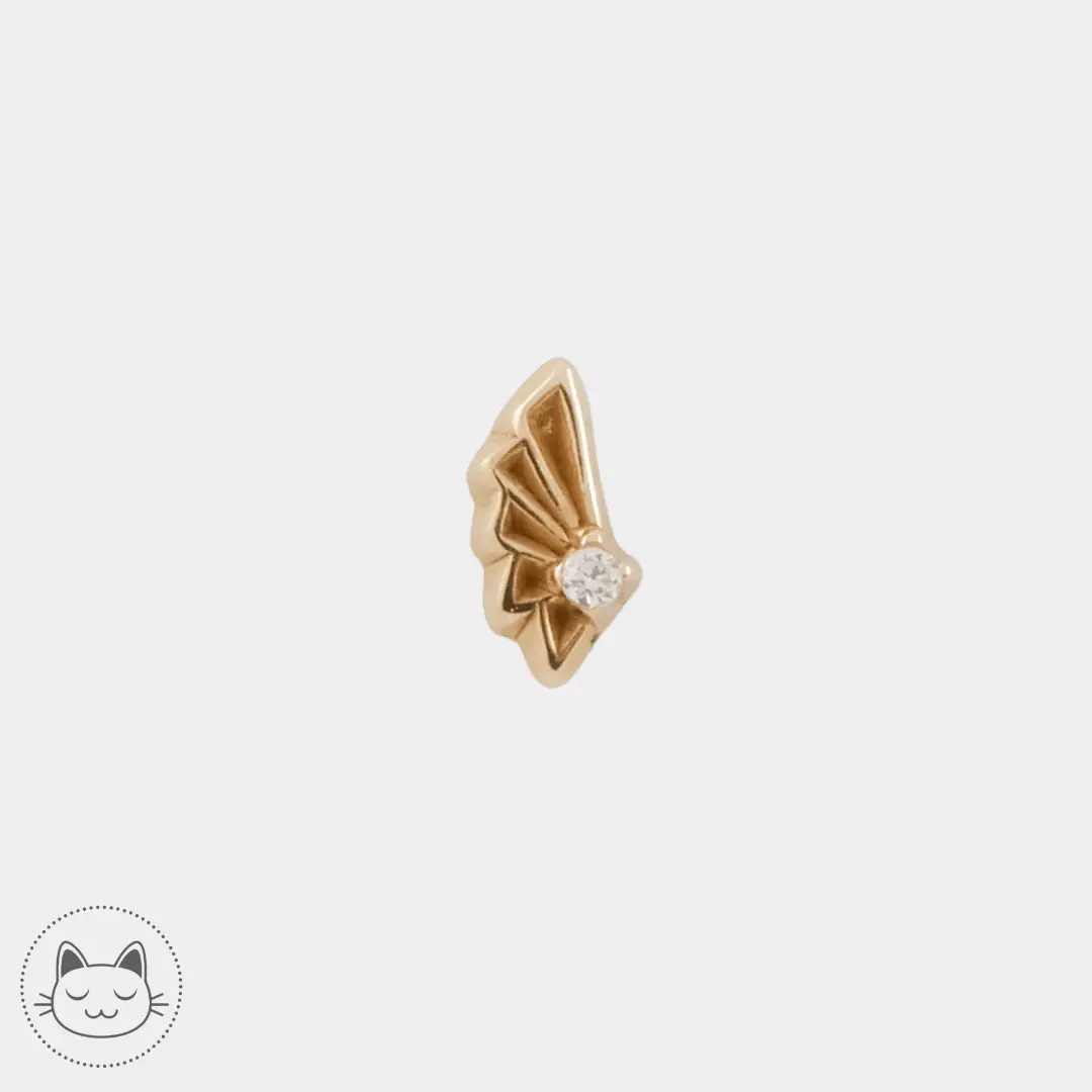 Sacred Symbols - S024 - Zircon Blanc - Kawaii Place piercing